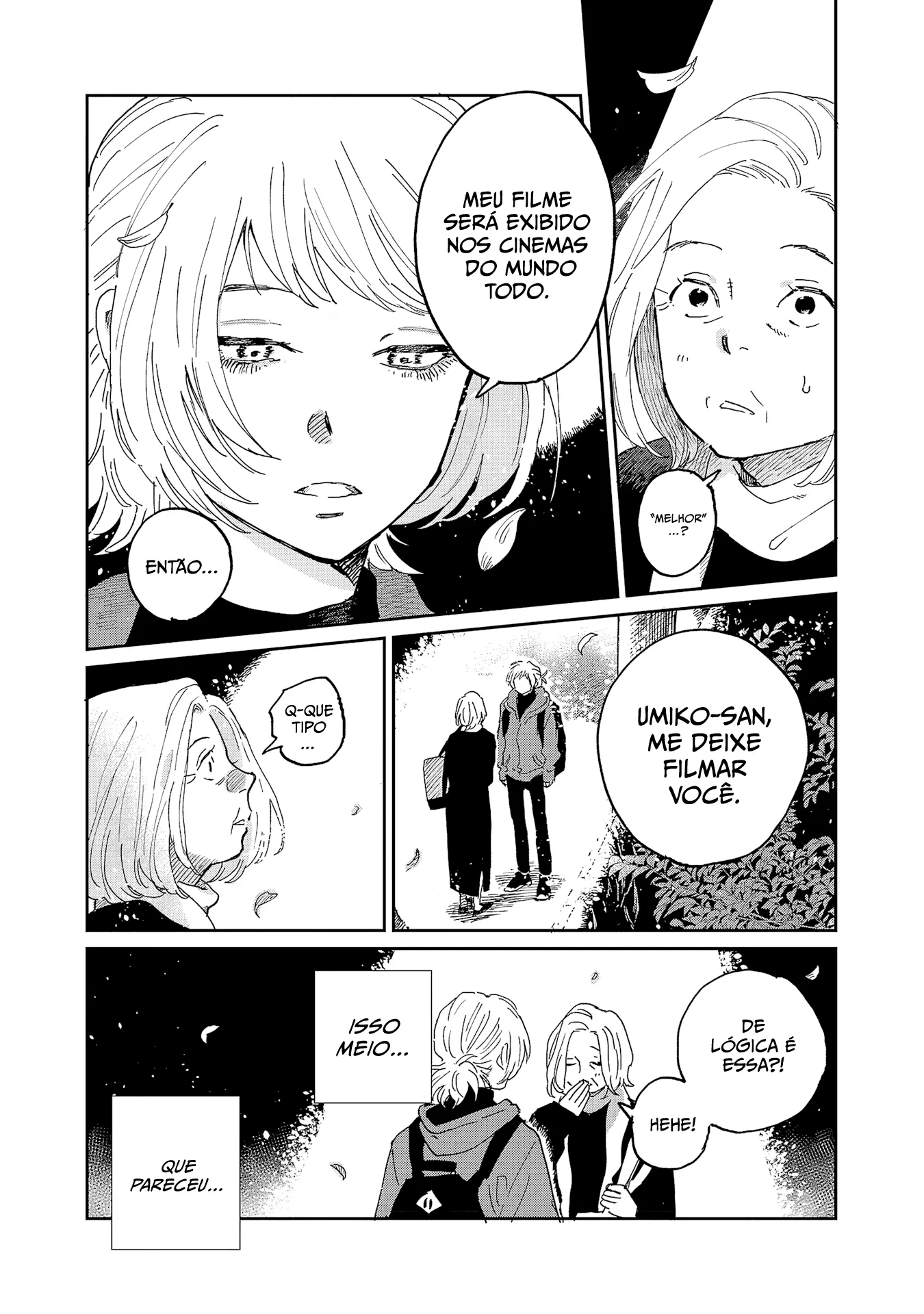 Read The Credits Roll into the Sea PT-BR Manga Online