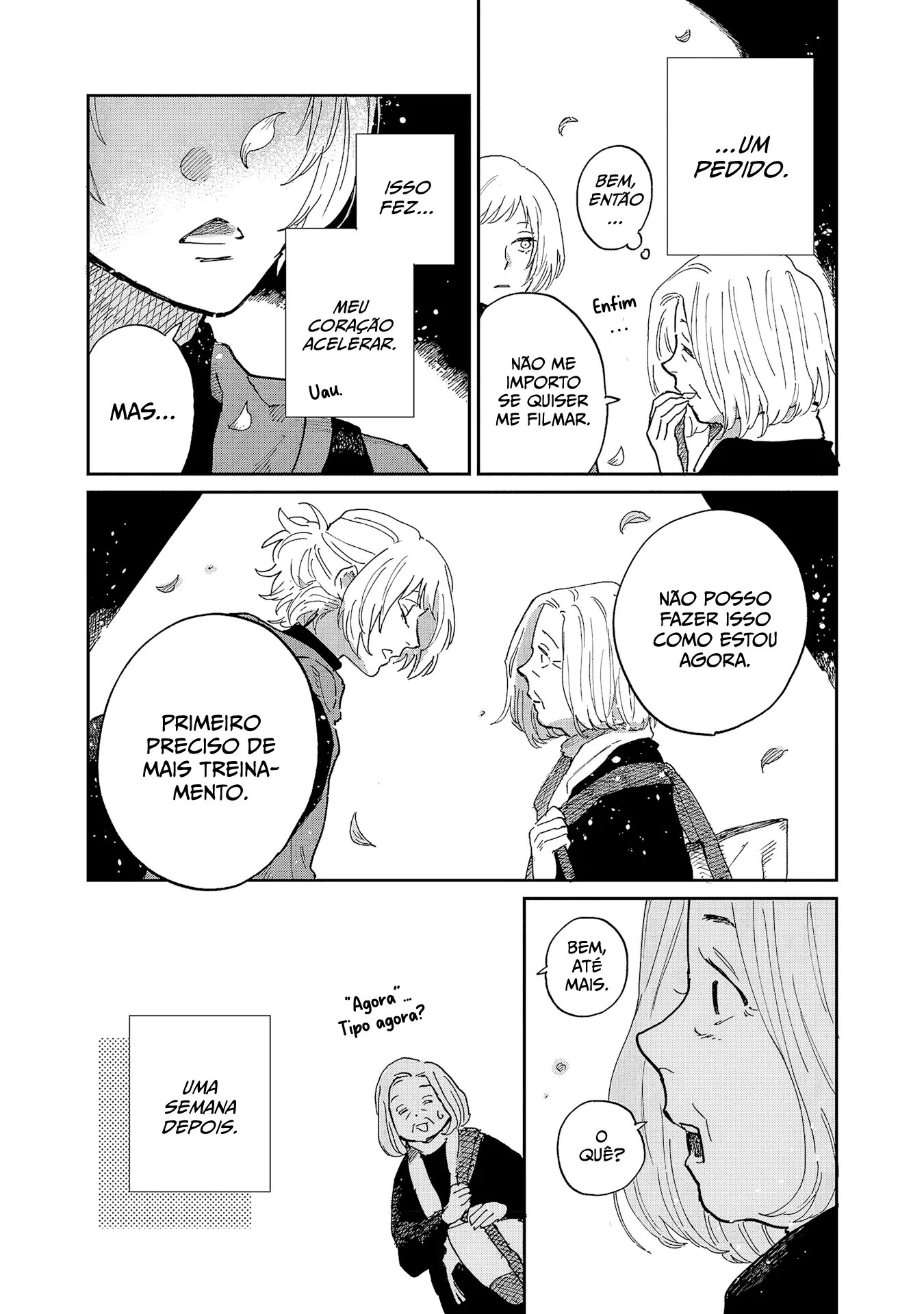 Read The Credits Roll into the Sea PT-BR Manga Online