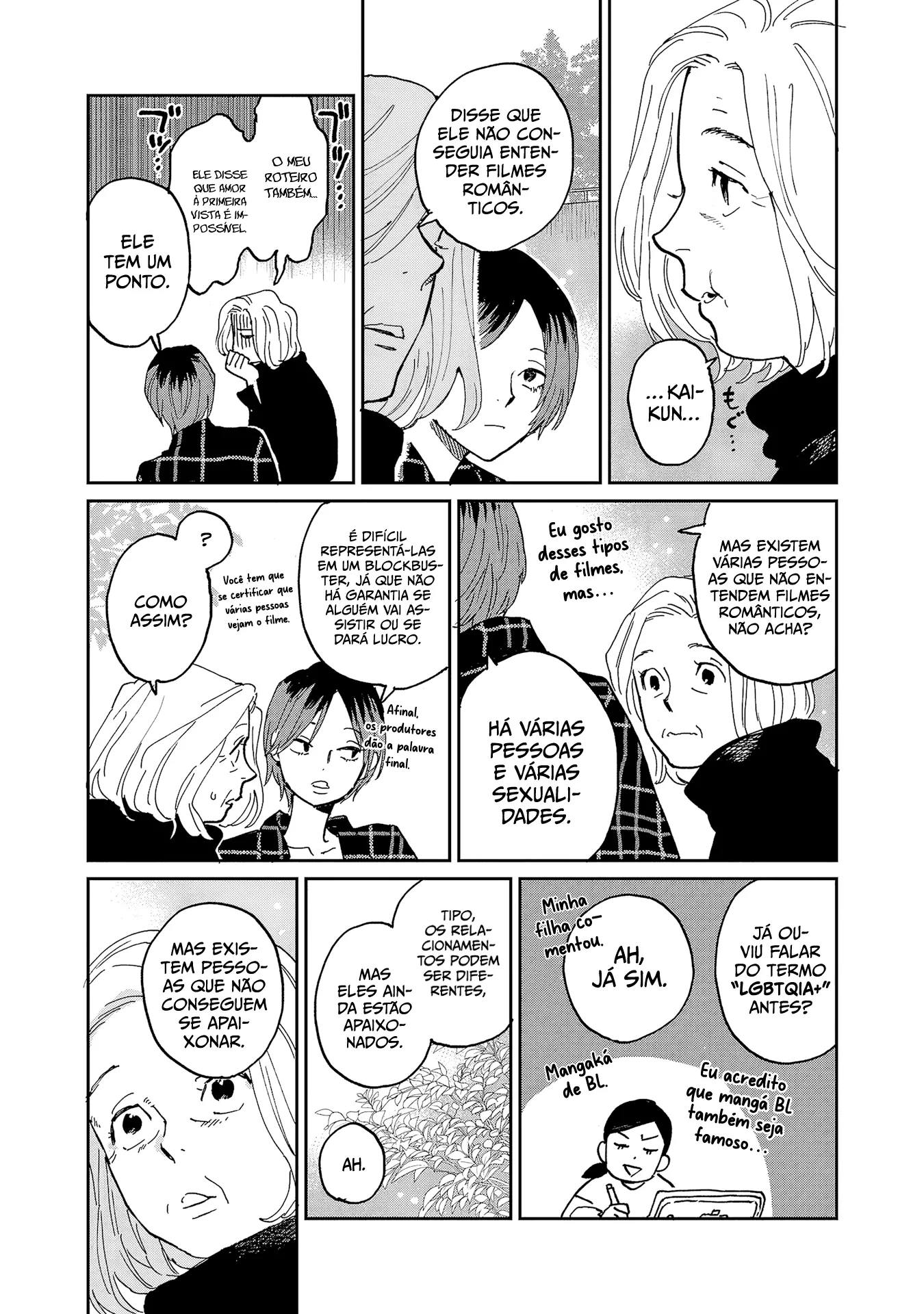 Read The Credits Roll into the Sea PT-BR Manga Online
