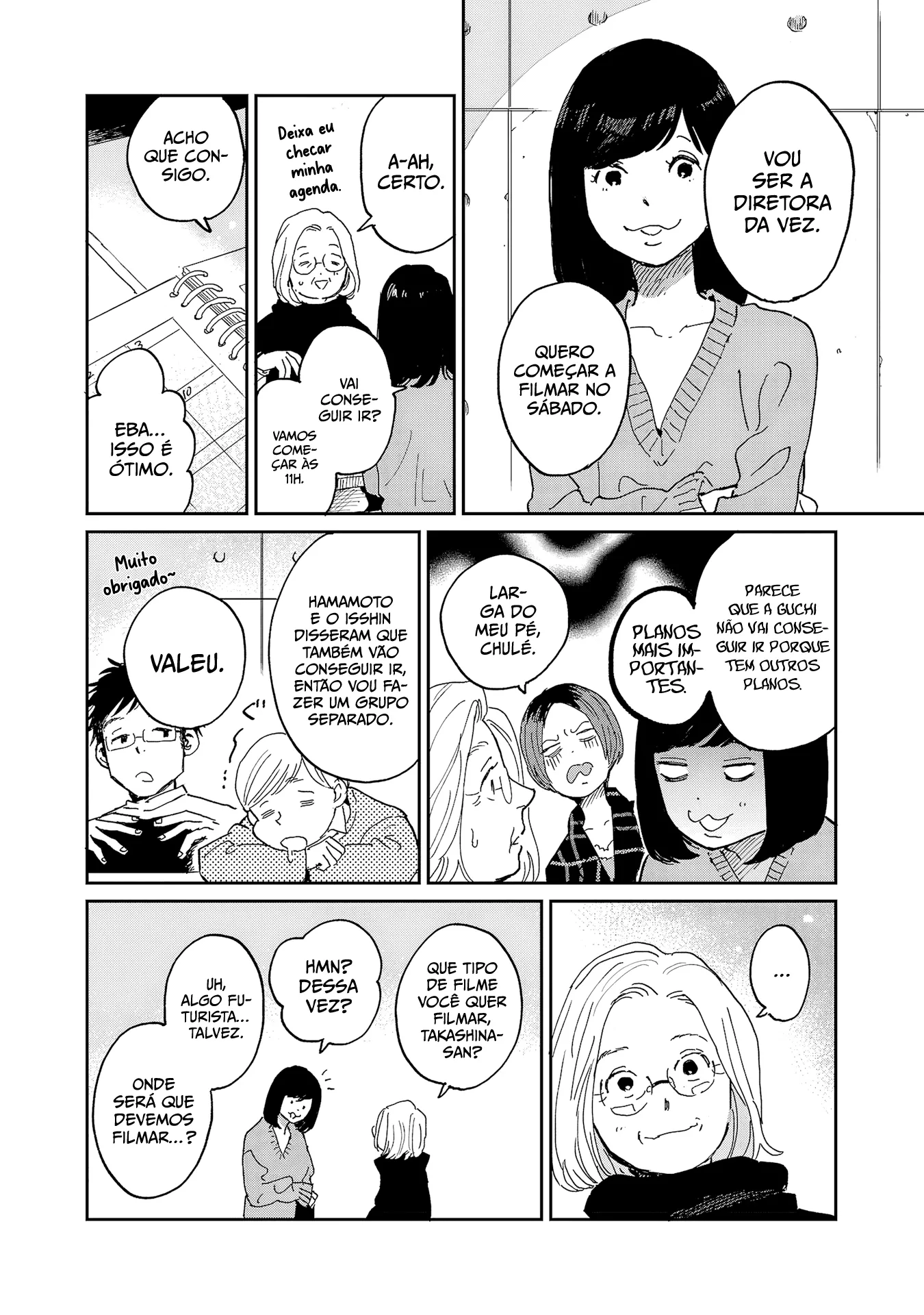 Read The Credits Roll into the Sea PT-BR Manga Online
