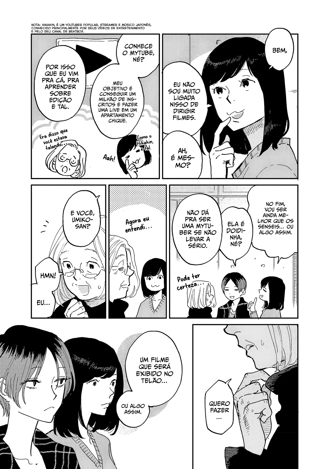 Read The Credits Roll into the Sea PT-BR Manga Online