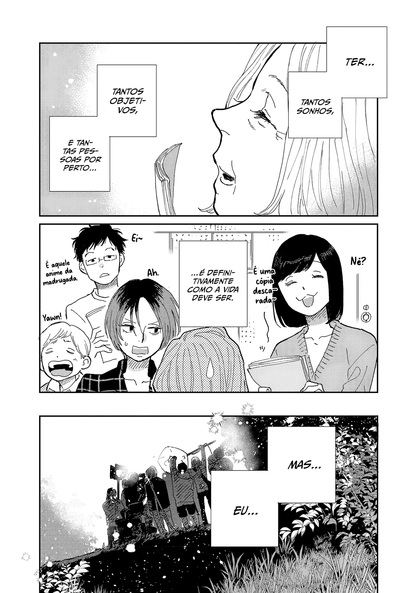 Read The Credits Roll into the Sea PT-BR Manga Online