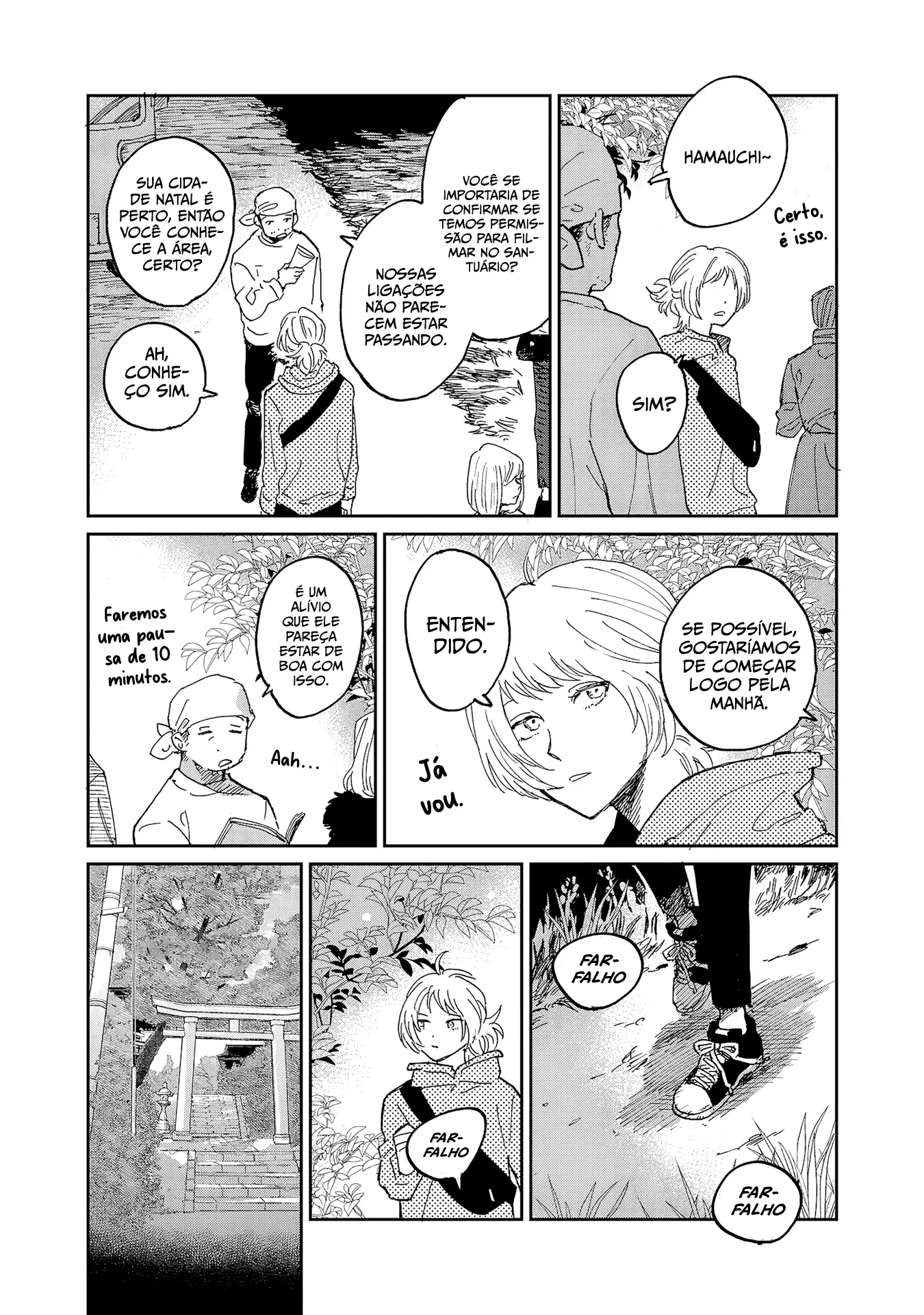Read The Credits Roll into the Sea PT-BR Manga Online