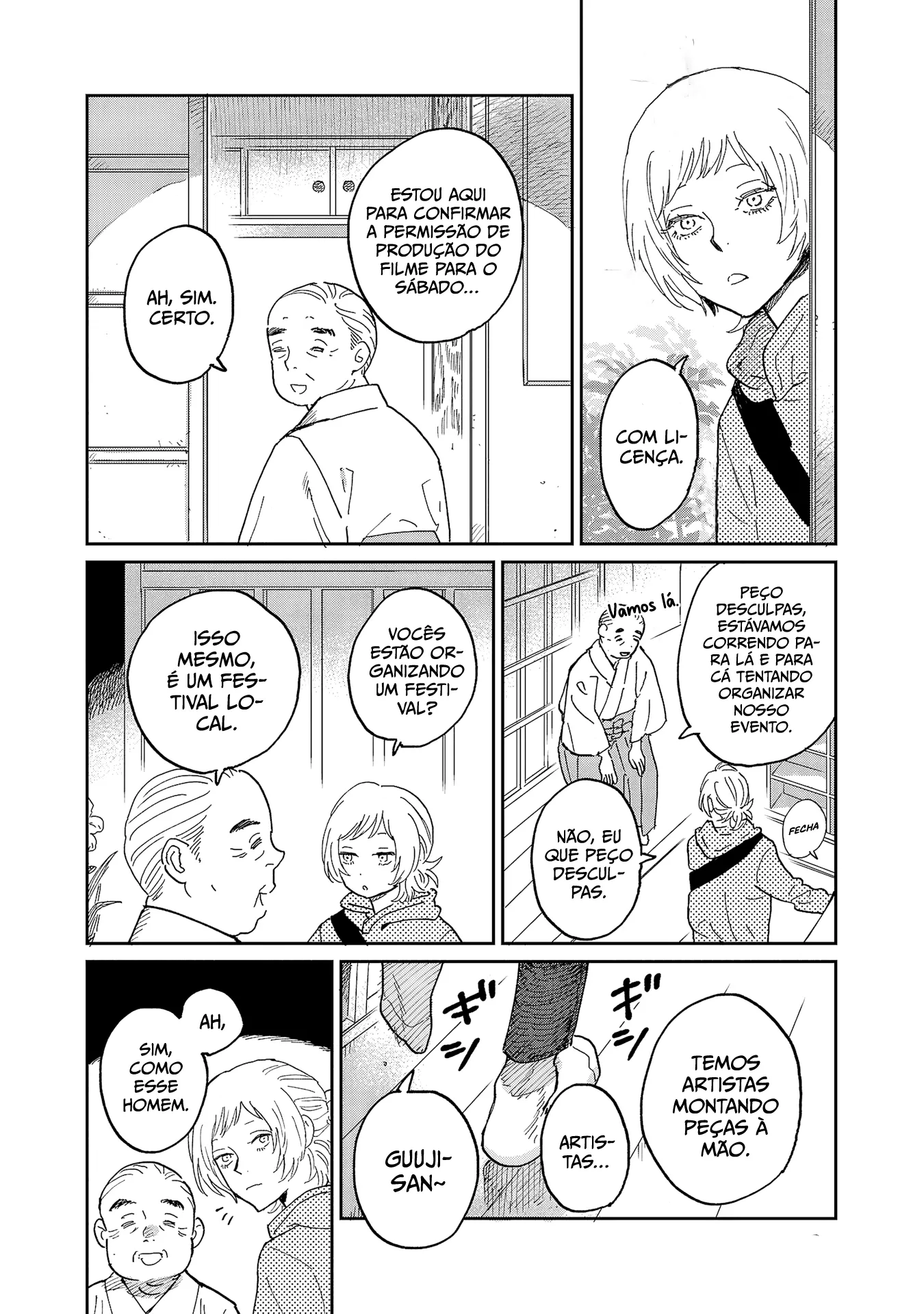 Read The Credits Roll into the Sea PT-BR Manga Online