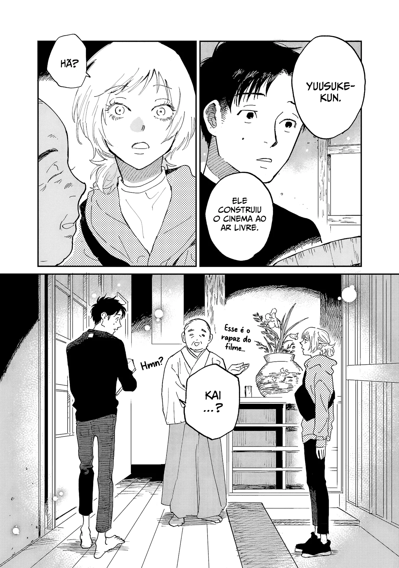 Read The Credits Roll into the Sea PT-BR Manga Online