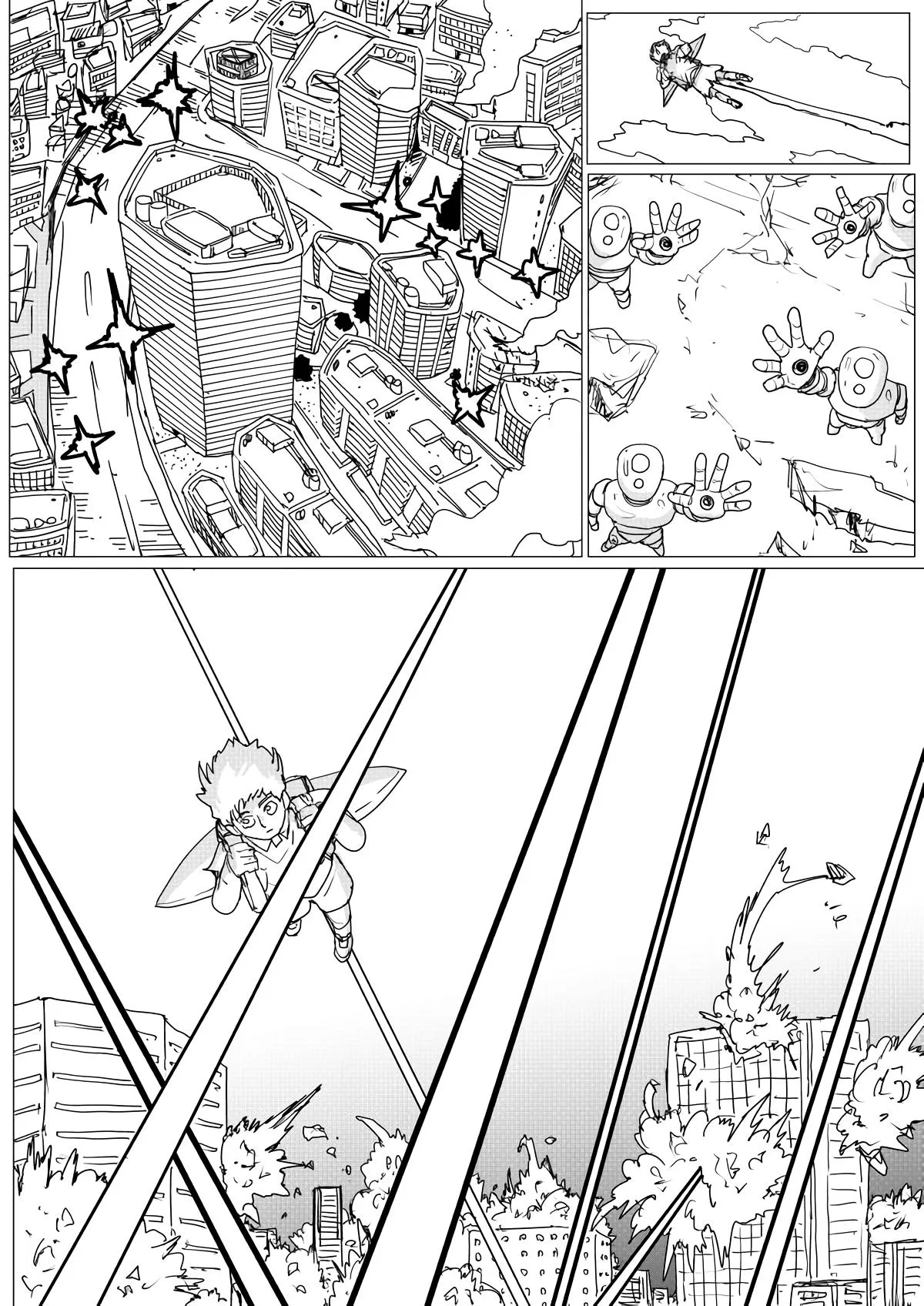 Read OneВанпанчмен ONE RU Manga Online
