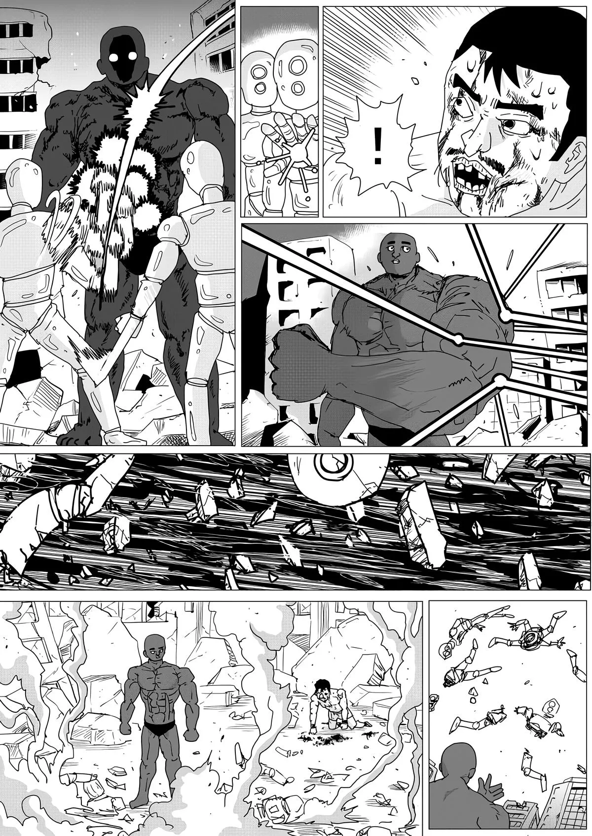 Read OneВанпанчмен ONE RU Manga Online